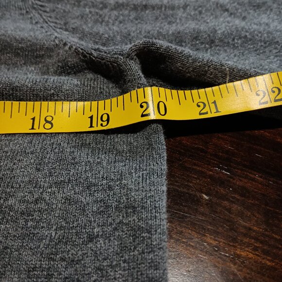 Charter Club Women's Button Up Cardigan Gray L - Picture 4 of 9